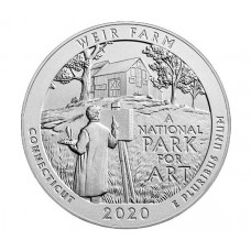 Sale of Honoring Weir Farm coin today